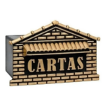 Caixa de Correio Dourada
