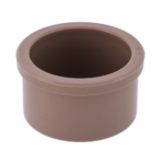 Cap PVC Marrom Soldável 1.1/2" (50mm) Plastilit
