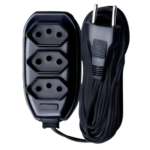Extensão Elétrica 5 Mts Cabo 2X0,75Mm Pino 2P Multiuso