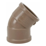 Joelho 45° PVC Marrom Soldável 50 mm Tigre