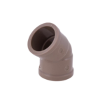 Joelho 45° PVC Marrom Soldável 3/4" 25mm Plastilit