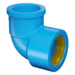 Joelho 90º Soldável com Bucha de Latão 25mm x 1/2" – Fortlev