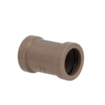 Luva de Correr PVC Marrom Soldável 3/4" (25mm) Plastilit