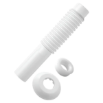 Tubo de Ligação Branco Extensível Luconi