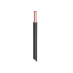 Fio solido 1x10m preto